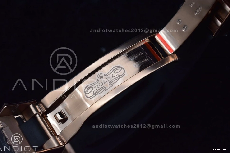 ModernLook Dial Best 1:1 Strap Brown on SA 116515 Edition 760 Oysterflex Daytona BTF Rubber 0424